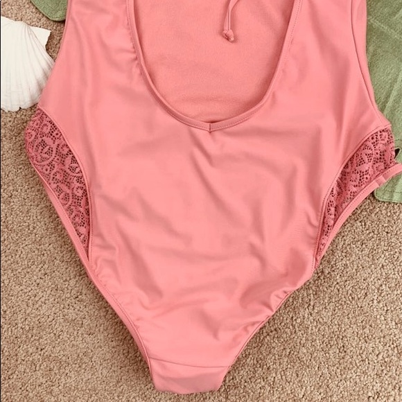 Pink Ruffle Swimsuit - Picture 8 of 8